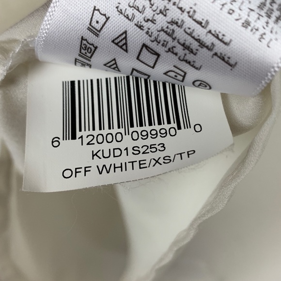 BCBGeneration- Black & White Dressy Tank size xs - Picture 7 of 7